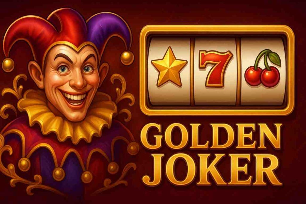 Golden Joker 078win slot clássico com símbolos tradicionais